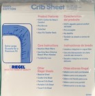 Vintage Riegel Fitted Crib Sheet 28  X 52  100  Cotton Usa Made New Nos