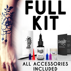 Easy ink    Freehand Temporary Tattoo Ink Kit super Dark Ink pure Jagua not Henna