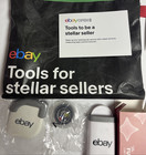 Ebay 2023 Swag Tools For Sellers Zippered Bag Pinback Large Clip
