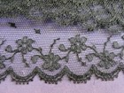 Antique French Chantilly Lace Trim  Never Used Delicate Intricate Pattern