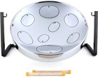 Panyard Jumbie Jam Ready-to-play Steel Drum Kit - Chrome