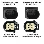 Set   4 Motorcraft Oxygen Sensor For 2011-2014 Ford F150 Pickup V6 3 5 Turbo