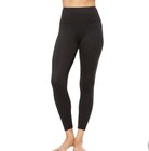 Felina Ladies Velvety Soft High Waist 7 8 Legging 2-pack Black Size Medium 