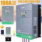 100a Mppt Solar Charge Controller Pv Regulator For Lifepo4 Lithium Lead Acid Gel