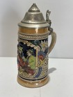 Vintage Gerz German Beer Stein Made In West Germany 94  Zinn Fox