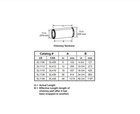 Majestic Sl1100 Series Chimney Pipe - Sl1136 36  Section Of Chimney Pipe