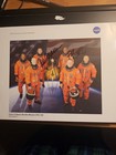 Nasa Space Shuttle Sts-129 Crew Lithograph  8 1 2 X 11  Autographed 