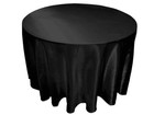 10 Pack 132  Inch Round Satin Tablecloth 21 Colors Table Cover Wedding Banquet