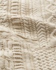 Ralph Lauren Home Rl Bradbury Cable Knit Ivory Throw Pillow Cream 20   Polo