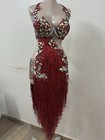 Egyptian Belly Dance Costume Professional Original Dancing Handmade