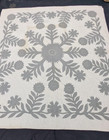 Vintage Beautiful Quilt Different Pieces Hand Woven Size   95x84 Inches