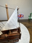 Mayflower Ship Handcrafted Wooden Figurine