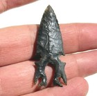 Flint Knapped Arrowhead Modern Eccentric Very Thin Crab Claw