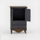 Dollhouse Miniature Wardrobe Armoire Artist Leslie Lassige 1 12 Handpainted 2016