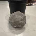 White Quartz Crystal Geode Half Specimen Mineral Display Crystal Specimen
