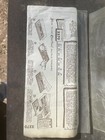 Vintage Craftaid No 2270 Leather Template Billfold