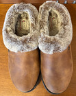 Skechers Bobs Keepsakes Lite Cozy Blend Slipper Women Size 8 Brown Fur Lined New