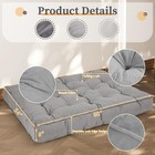 8    Full Size Futon Mattress Sofa Bed Extra Thick Foldable Floor Mattress