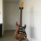 Vintage Relic Srv  Electric Guitar Sss Pickup Tremolo Bridge Alder Body Solid