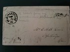 Confederate Stampless Cover Jan 1862 Paid Crawfordville Ga Mary Stephens Letter
