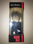 Vintage Ever-ready Black Max Shaving  Brush Black Handle Natural Bristle Brush