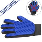 Upgraded Pet Shedding Mitts   Dog  Cat   Horse Hair Remover grooming Gloves Pair