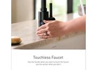 Moen 87014ewbl Essie Touchless Matte Black Pull-down Sprayer Kitchen Faucet