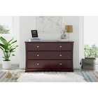 Storkcraft Crescent 6-drawer Espresso Dresser  33 5 In  H X 53 4 In  W X 16 8 D 