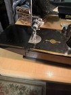 Vintage Featherweight 1950 Singer Sewing Machine 221-1 W case