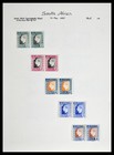 South Africa Commonwealth 1926-1954 Mh Used W  Pairs Varities Stamp Collection