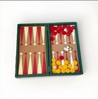 Vintage Bakelite   Catalin Backgammon Checkers     Butterscotch   Red     Incomplete