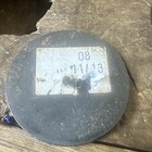 Steel Decorative Round Disc Blank Yin Yang Flame Design 08 11 13 Mpn 08 11 13