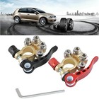 2pcs 4 Way Car Battery Terminal Clamp Connectors Quick Release Disconnect Tool