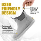 Men s Fishing Deck Boots Waterproof Non-slip Rubber Rain Boots Outdoor Farm Work