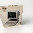 Vintage 1985 Apple Iic Computer With Box Read  not Tested 
