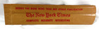 The New York Times Vintage Glassine Wax Newspaper Bag Unused Awesome 