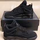 Jordan Air Jordan 4 Retro  black Cat  Men s Mid Top Basketball Shoes Sneakers