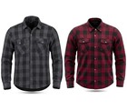 Motorcycle Armored Riding Shirt Men Ce Level 1 Armor Aramid Lined Summer Jacket
