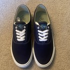 Sperry Top-sider Cvo Navy Canvas Lace-up Men s Sneakers Size 8