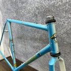 Vintage 3rensho Road Bike Frame 54 Cm 700c Lugged Steel 700c 126mm Blue Frameset