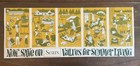 Vintage Sears Advertising  In Store Display Poster New Old Stock Approx 41   x15   