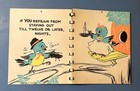Hallmark Blue Bird Wedding Spiral-bound 16-page Greeting Card Vintage 1939 -rare
