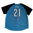 Success Brand Milb Adult Men s Size Xl Fayetteville Woodpeckers  22 Mesh Jersey