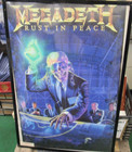 Megadeth Poster New 2022 Rare Collectible Oop Live