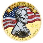 Final Cent Tribute Anniversary Challenge Coin Commemorative Penny 1-pc D