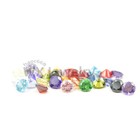 1 0 10mm 100pcs Round Colors Loose Cubic Zirconia Aaaaa Cz Stone Gemstone Jewelr