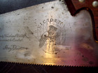 Vintage Disston 6 Tpi 26 In  Blade Hand Saw  victory  D-15
