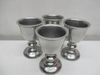 Set Of 4 Vintage Wilton Armetale Rwp Pewter Wine water Goblets 5 