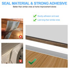2 Rolls Caulk Tape Self Adhesive  Bathroom Waterproof White Caulking Sealant    
