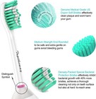 6 Pack Toothbrush Replacement Heads For Philips Sonicare E-series 